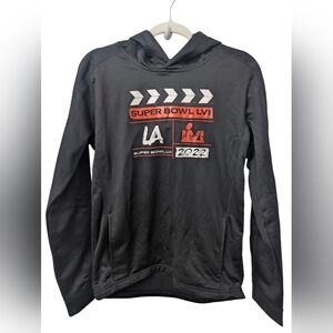 NFL Super Bowl LVI Black and Orange Hoodie